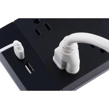 GE UltraPro 10-Outlet 2-Port USB Surge Protector, 4-Foot Cord, Black, 37746 walmart_id 807717277