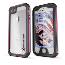 iPhone 5 5s SE Waterproof Case, Ghostek Atomic 3 Series Cover | Underwater | Shockproof | Dirt-proof | Snow-proof | Aluminum Frame | Adventure Ready | Ultra Fit | Swimming | Diving | Armor walmart_id 124695099