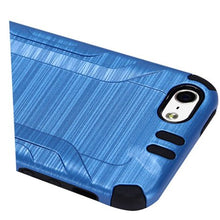 Insten Hard Hybrid Rubberized Silicone Cover Case For Apple iPhone 5/5S/SE - Black walmart_id 933258375
