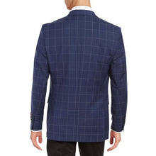 Plaid Two-Button Suit Jacket