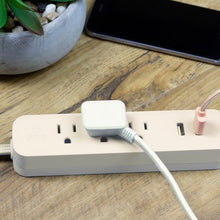 Globe Electric 1625 Watt Designer Series 6-ft 3-Outlet Black USB Surge Protector Power Stripwalmart_id 460192486