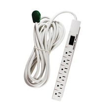 GoGreen Power 6 Outlet Surge Protector, 16315-15, 15' cord, White walmart_id 46097922