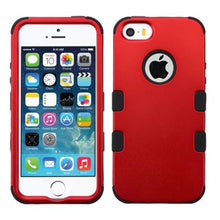 iPhone SE case, iPhone 5s Case, iPhone 5 case, by Insten Tuff Hard Dual Layer Rubber Coated Silicone Cover Case For iPhone SE 5 5S case cover walmart_id 244880395