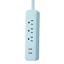 Globe Electric 1625 Watt Designer Series 6-ft 3-Outlet Black USB Surge Protector Power Stripwalmart_id 460192486