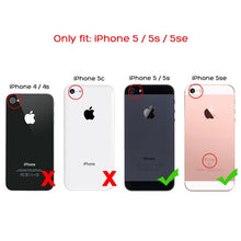 iPhone 5s Case, iPhone 5 Case, ULAK iPhone 5s/5/SE Wallet Case, Fashion PU Leather Magnet Wallet Flip Case Cover with Built-in Credit Card/ID Card Slots for 5s 5G 5 SE , Rose Gold walmart_id 136447870