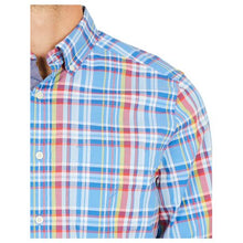 Classic-Fit Clear Plaid Stretch Button-Down Shirt