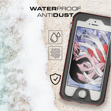iPhone 5 5s SE Waterproof Case, Ghostek Atomic 3 Series Cover | Underwater | Shockproof | Dirt-proof | Snow-proof | Aluminum Frame | Adventure Ready | Ultra Fit | Swimming | Diving | Armor walmart_id 124695099