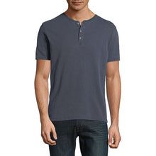 Short-Sleeve Cotton Henley