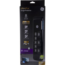 GE UltraPro 8-Outlet Surge Protector, 8-Foot Cord, Black, 37870 walmart_id 597486572