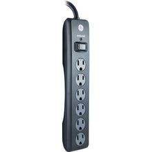 GE 6-Outlet Power Strip Surge Protector, 4ft. Cord, Safety Covers, Black, 33659 walmart_id 52170376