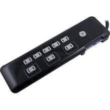 GE UltraPro 8-Outlet Surge Protector, 8-Foot Cord, Black, 37870 walmart_id 597486572