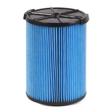 3-Layer Fine Dust Pleated Paper Filter for 5.0 Plus Gal. RIDGID Wet Dry Vacs